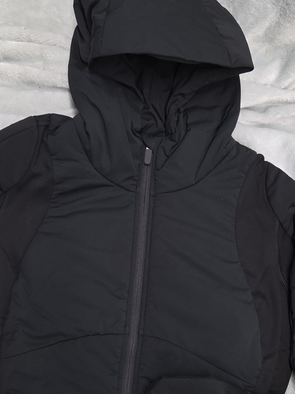 lululemon athletica Black Athletic Jacket with Hood